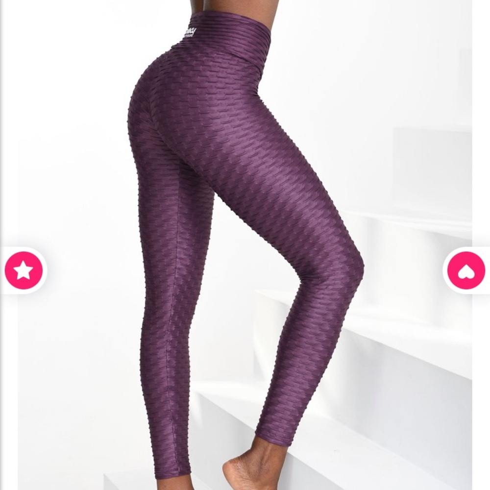 Booty by Brabants açaí chrome leggings